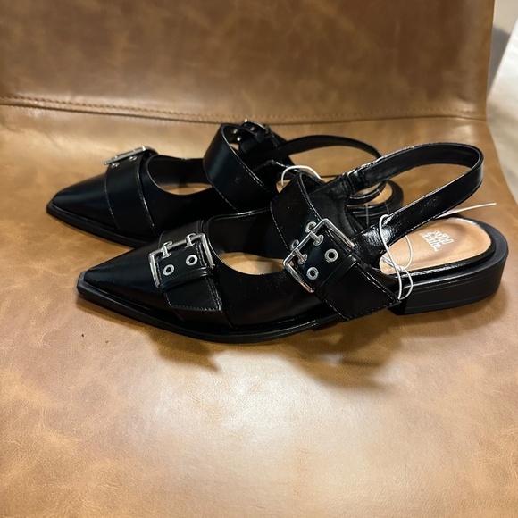 Women’s Peyton Slingback Flats-Wild Fable-Black - Picture 3 of 5